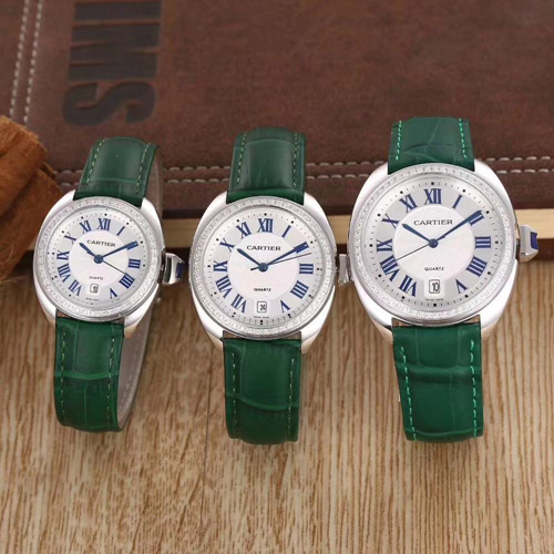 カルティエ時計正面デザイン